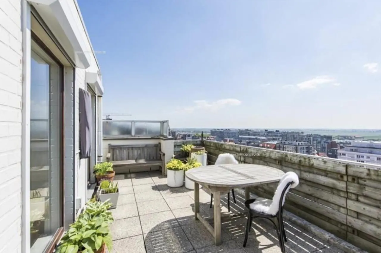Penthouse App Met Imposant & Eindeloos Zeezicht Apartment Middelkerke
