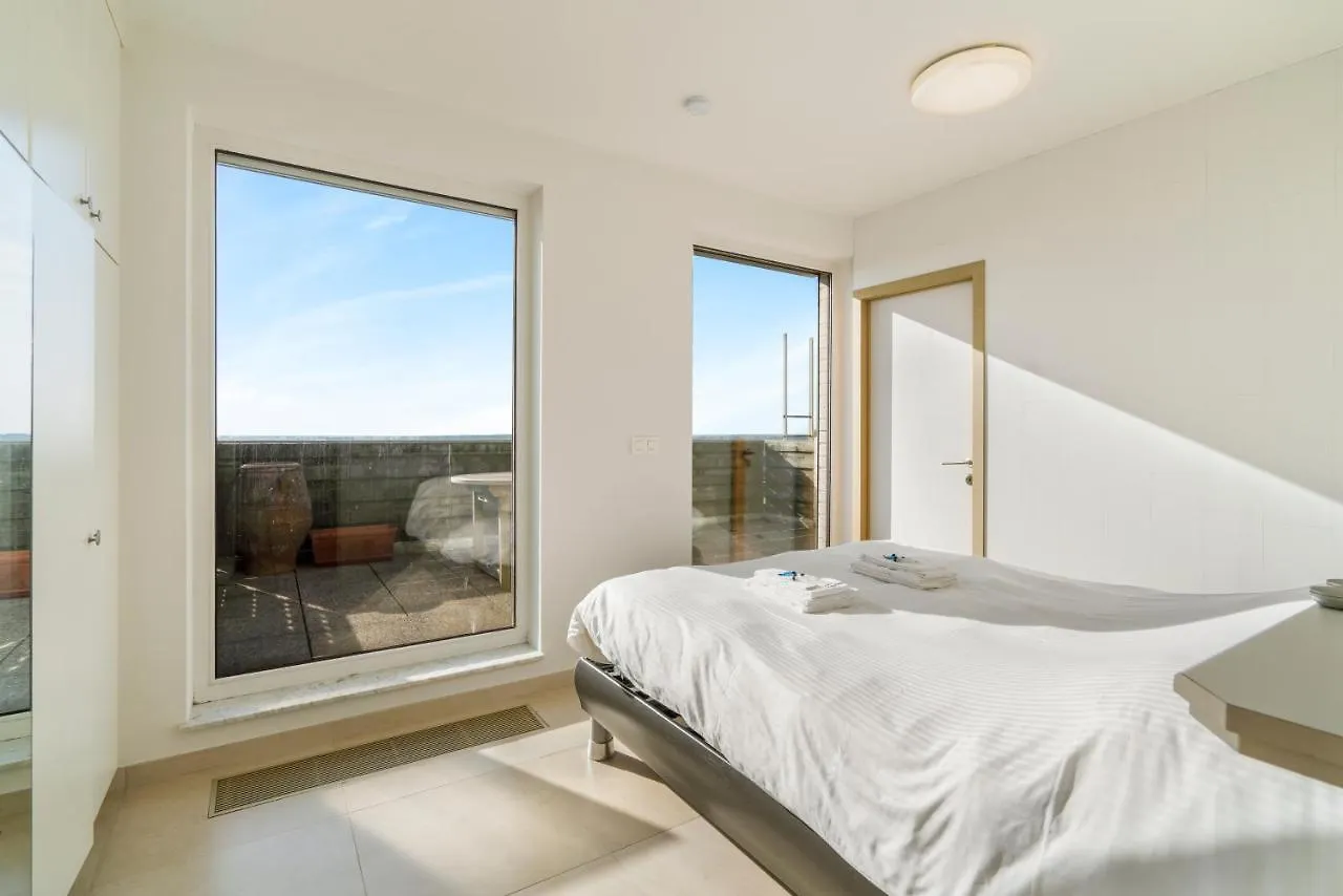 Penthouse App Met Imposant & Eindeloos Zeezicht Apartment Middelkerke 0*,
